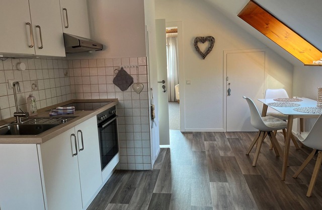 Cozy, quiet, spacious apartment in an idyllic village location, 3 km from Grömitz