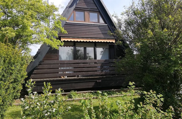 Cozy roof house in the dreamlike Fichtelgebirge