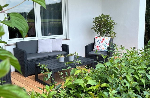 Cozy semi-detached house in the countryside with terrace