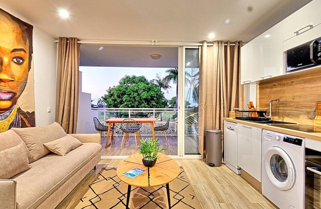 Cozy studio in Anse Marcel with terrace and air conditioning