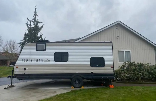 Cozy suburban camper