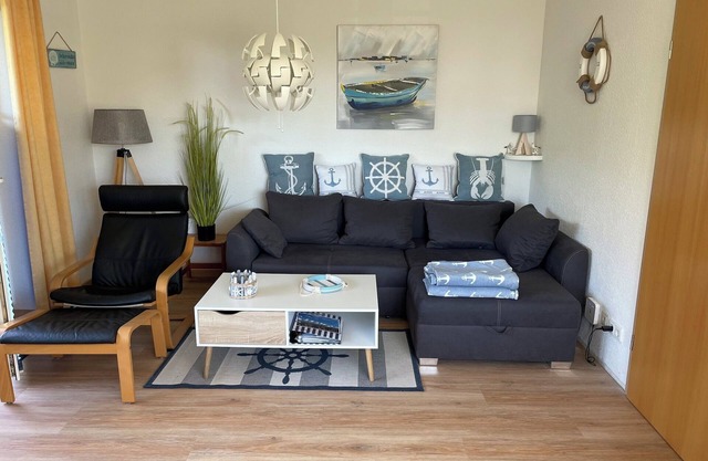 Cozy two-room apartment close to the beach