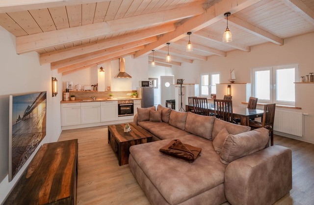 Cozy vacation apartment in Heringsdorf with large garden - only 550 m to the beach
