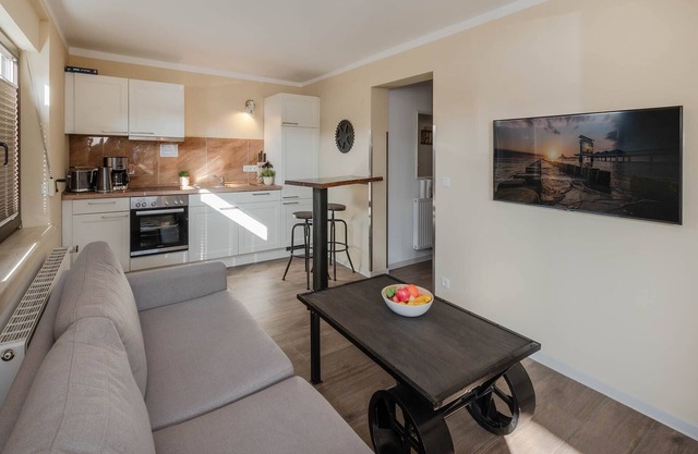 Cozy vacation apartment in Heringsdorf with garden, only 700 m from the beach