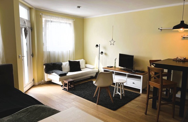 Cozy vacation apartment (35sqm) in a quiet location with walk-in shower