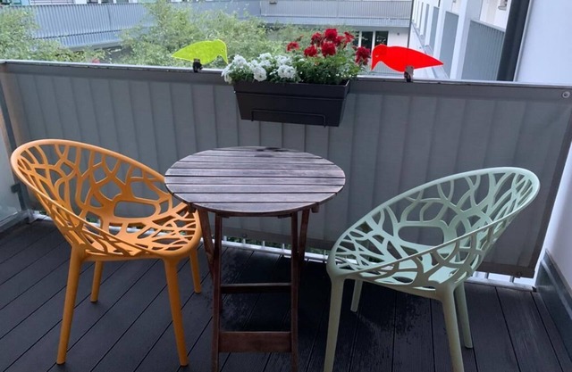 Cozy vacation apartment (20 sqm) with underfloor heating and balcony