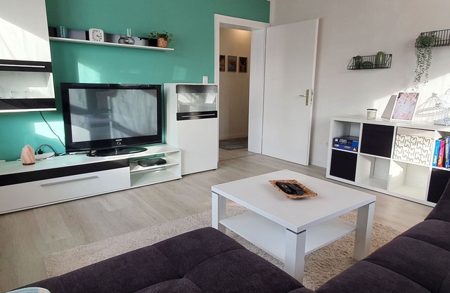 Cozy vacation apartment (85sqm) with large balcony and parking space