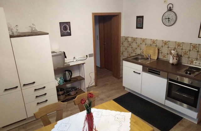 Cozy vacation apartment (65sqm) with wood-burning stove