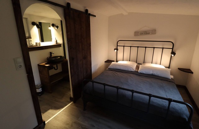 Cozy vacation apartment "Grüner Weg" in the countryside with barbecue terrace.