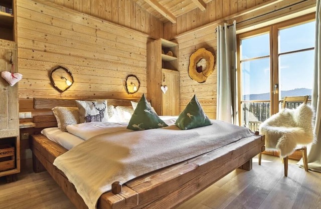 Cozy wooden house with a tiled stove, infrared cabin and 35 m2 wooden terrace