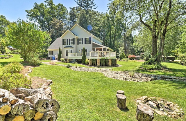 Creekside Brevard Home < 1 Mi to Downtown!