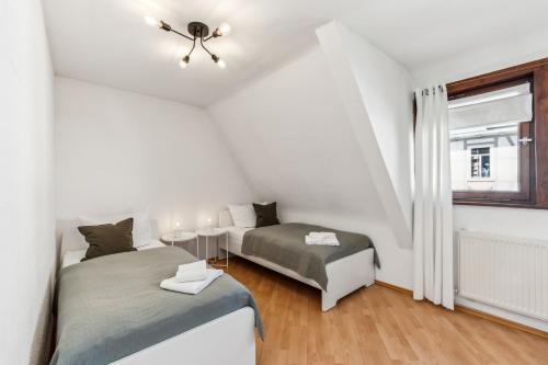 CREW BEDS - APARTMENT in Gifhorn City für 4 Personen- 50m2, 2 Zi, 4 Einzelbetten, Free Kaffee, WiFi & Parking - 24h CHECK IN