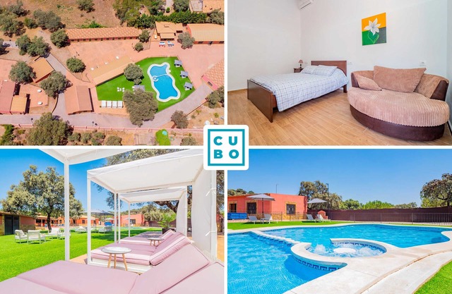 Cubo's Private Family Hacienda El Encinar/air conditioning/free wifi