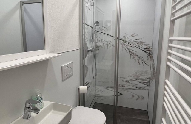 Cuddly apartment/shower, toilet - guest house family Mandl