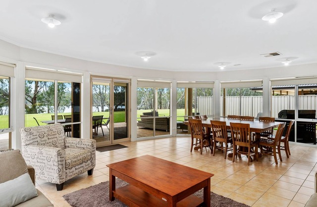 D3 Ski Ranch. 5-bedroom waterfront home and private jetty.