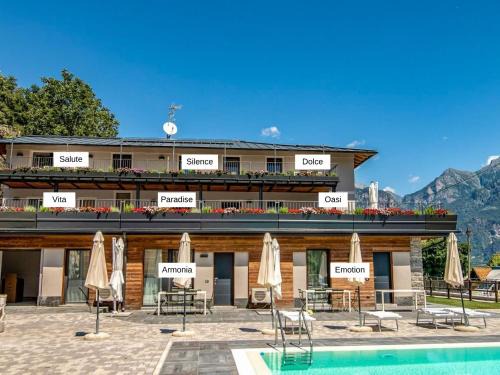 Dascio Dolce Ferienwohnung Panorama Balkon am See