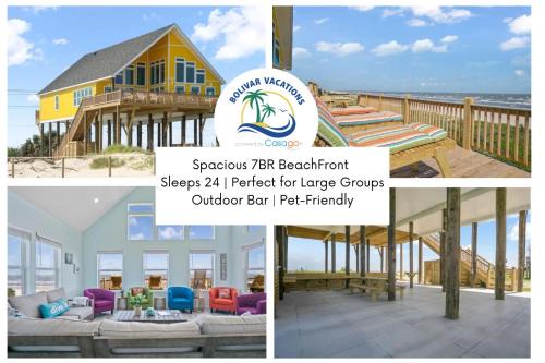 DayDreamer Beachfront w 7 Bedrooms