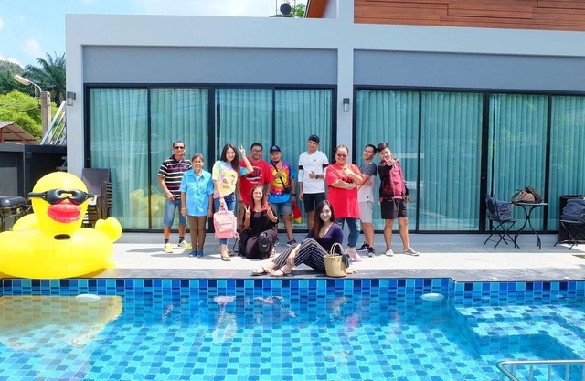 "De Nathai Private Pool Villa" The New Pool villa in Aonang , Modern Style.