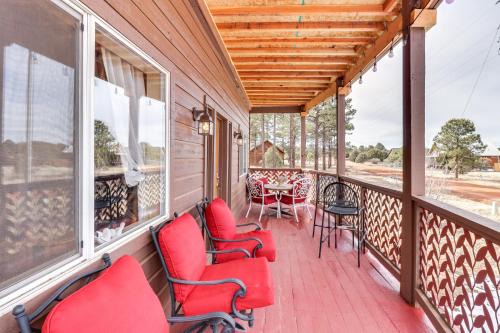 Deck and Grill Serene Nature Escape in Overgaard