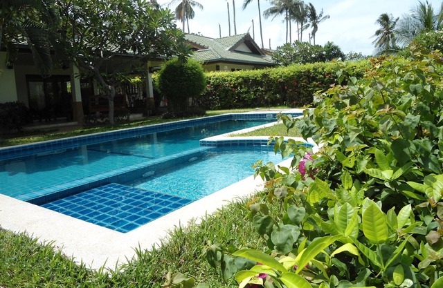 Deluxe 3 bed room pool villa in beach resort Idyllic Samui