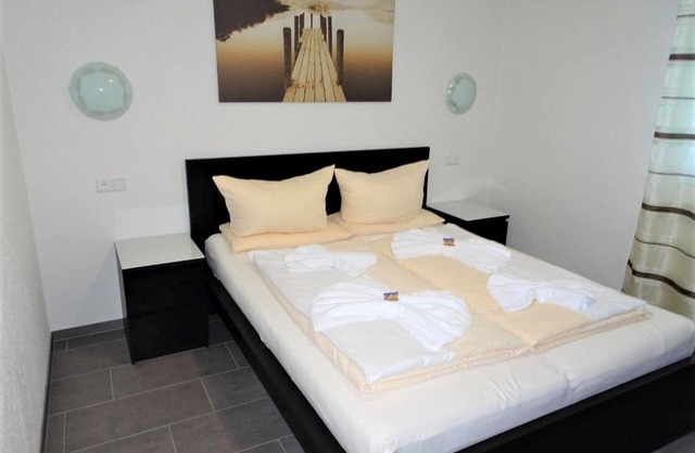 Deluxe Apartment, 86qm, Balkon, 2 Schlafzimmer, max. 8 Personen