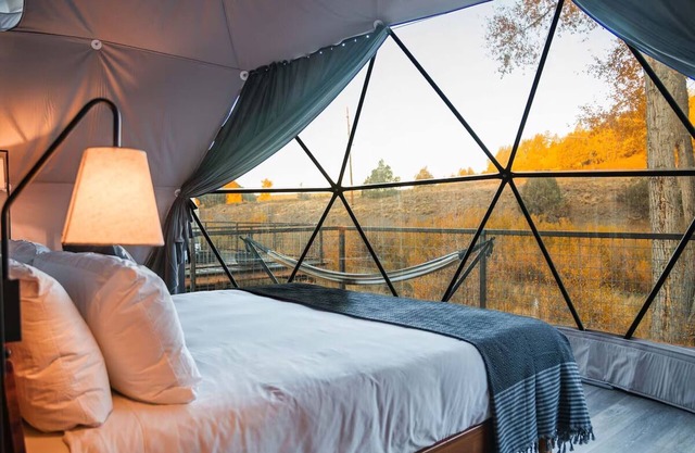 Deluxe Family Dome Room at Pagosa River Domes, Near Wolf Creek Ski Area