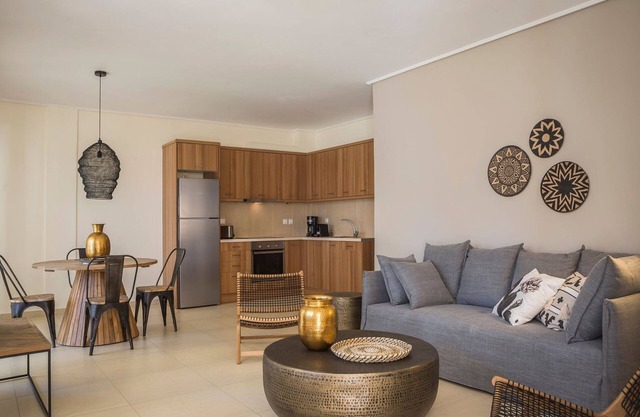 Deluxe Kefalonia Apartment | Apartment Crocus | 1 Bedroom | Shared Pool | Sea.