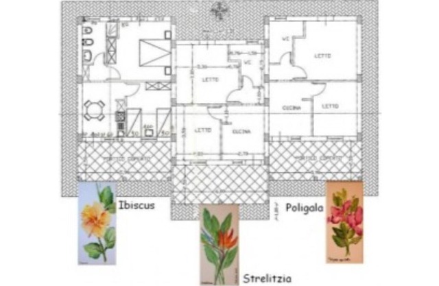 Deluxe three-room apartments - at Le Casette sul Mare