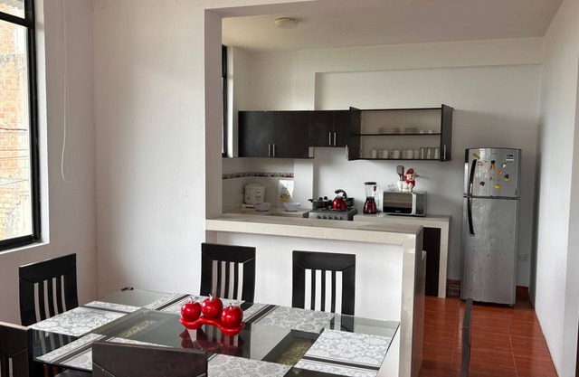 Departamento Amoblado de 3 Habitaciones Céntrico Tarapoto en el Tercer Piso