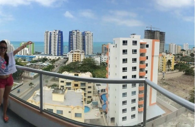 Departamento en piso 11 con terraza