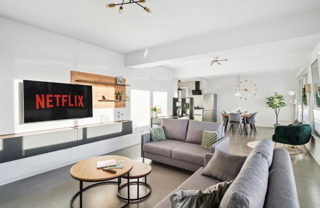 Design-Apartment - Bochum Zentrum - 2 Balkons - 118m2 - Netflix