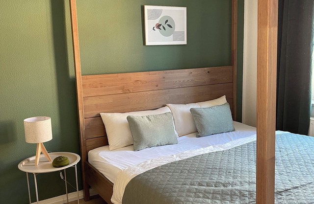 Design ElbOase - Parking - Separate sleeping area - Washing machine - Wi-Fi
