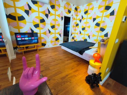 Designed 2 rooms in Milan urban with AC, WiFi and Subway