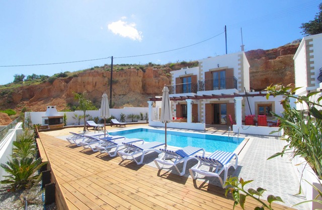 Detached Mountainside Villa with Panoramic Sea Views in Beautiful Vlicha Bay