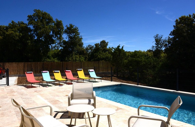 DETACHED VILLA WITH PRIVATE SWIMMING POOL IN SOUTH ARDECHE
