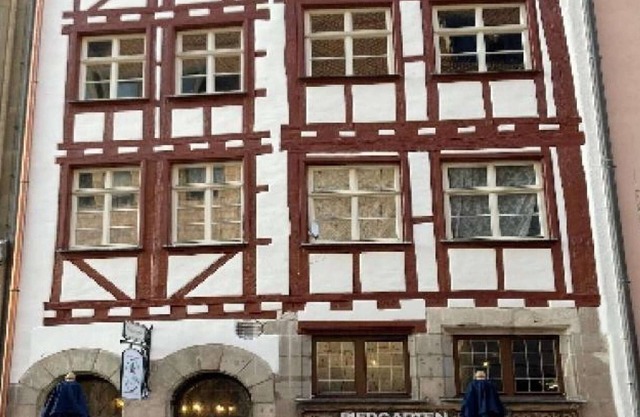 DIe Baumwolle. etsablishes 1430 one of the oldest houses in nuremberg
