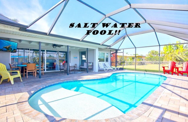 Direct gulf access home, near shopping, Yacht Club, and beach!