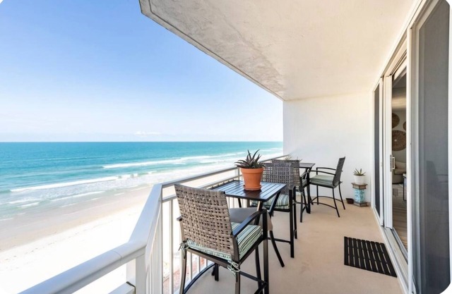 Direct Oceanfront Ponce Inlet. Sleeps 6. 5 star rating on all platforms!