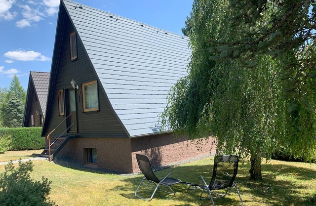 Directly at the Bleilochtalsperre - pure nature experience - Finnhütte Karli Saaldorf