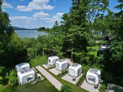 Direkt am Wallersee - Cubes - SELF CHECK-IN
