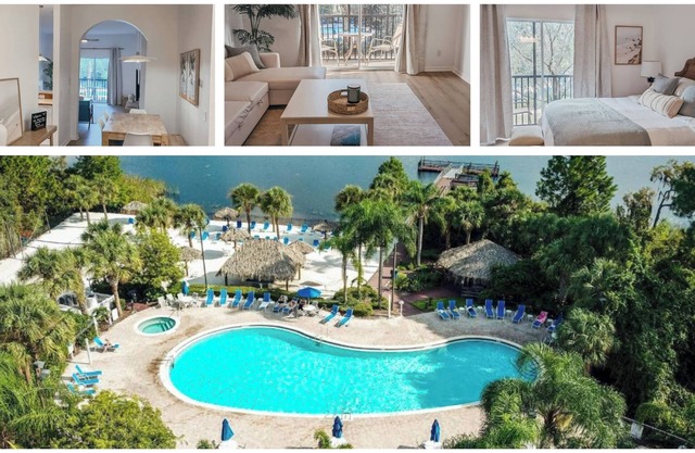 Disney Getaway Pool View Condo No Fees!