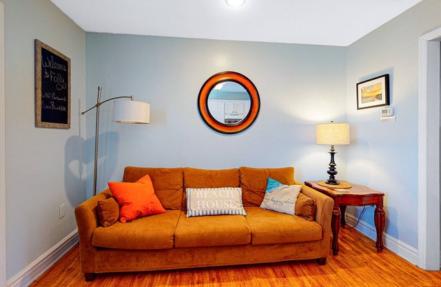 Dog-Friendly, Downtown Folly Beach Condo w/Free WiFi, Flatscreen TVs & more