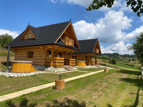 Domki Gorce Klikuszowa Sauna Jacuzzi