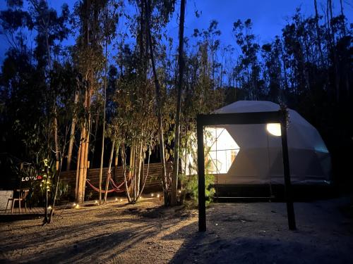 DOMO de Lujo con Tinaja en el Bosque de Tunquen