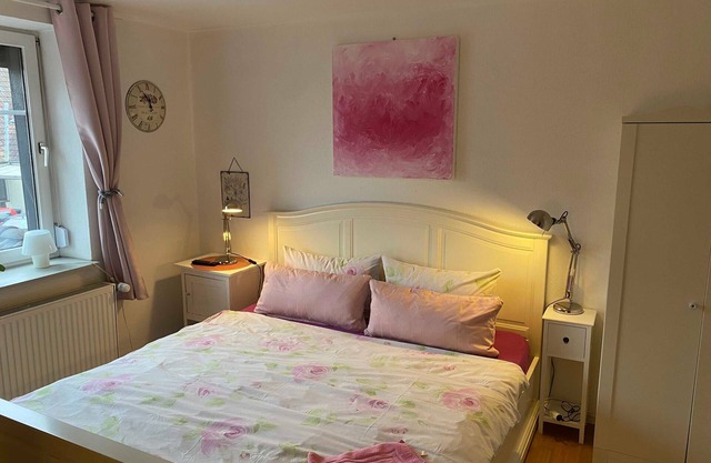 Double room with bathroom - bed&breakfast Worpsweder Blick