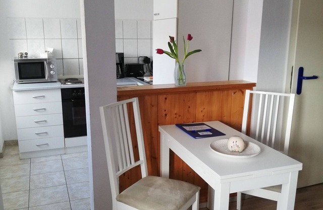Double room with kitchen area