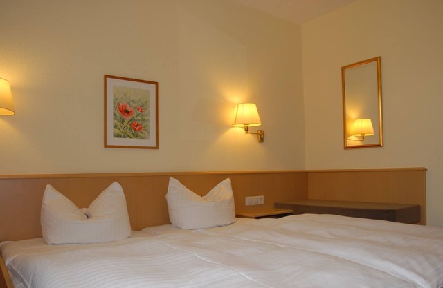 Double room with toilet and shower