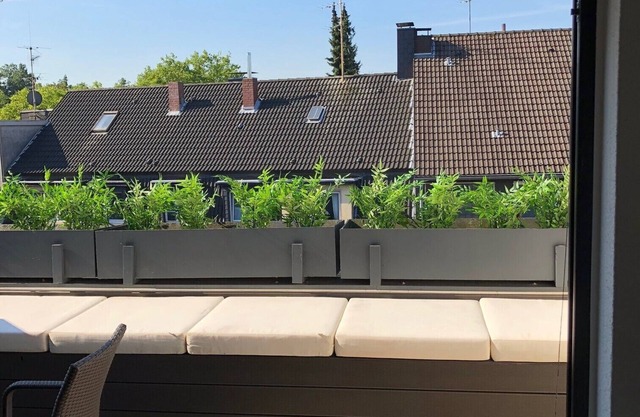 Dream loft near Messe Essen/Düsseldorf with loggia and private elevator.