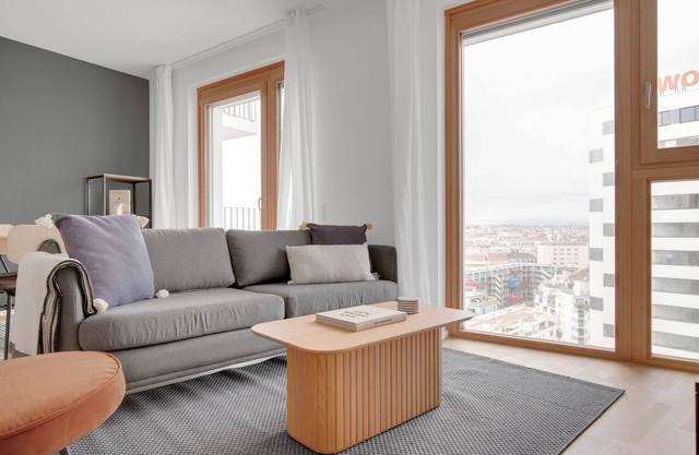 Dreamy Favoriten 3BR w/Gym, Lounge & Elevator nr Metro, by Blueground