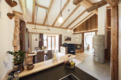 Dreisessel-Chalets im bayerischen Wald - Chalet Hochstein - mit Whirlpool-Sauna-Kamin